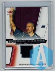 2002-03 Fleer Genuine Names of the Game Jerseys Jason Kidd #5